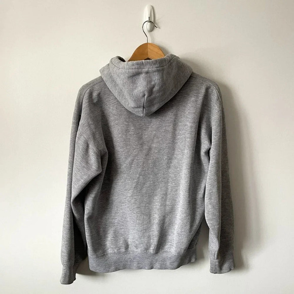 MRU Mount Royal University Pullover Hoodie Sweater Grey  Burgundy Size Small - Picture 3 of 7